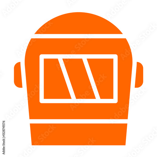 Vector Design Welding Helmet Icon Style