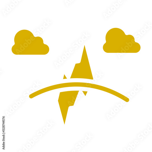 Vector Design Iceberg Icon Style
