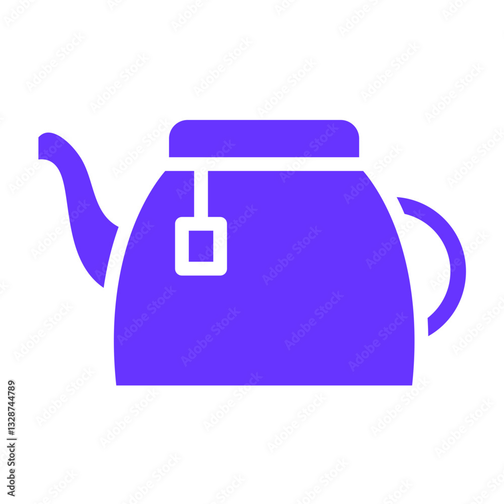 Vector Design Tea Pot Icon Style Vector Design Tea Pot Icon Style