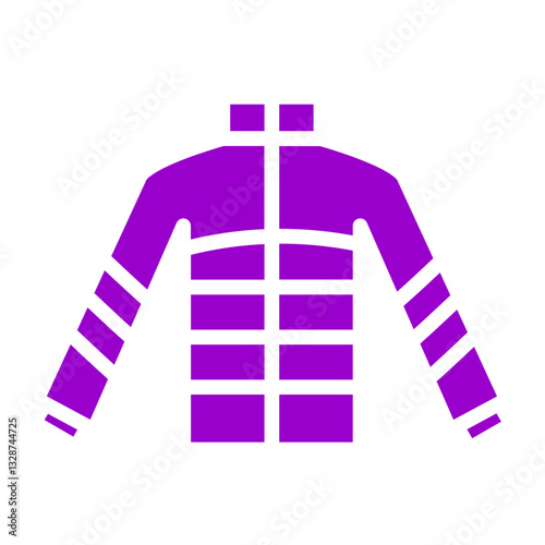 Vector Design Winter Coat Icon Style