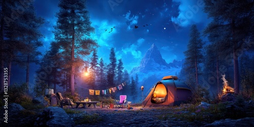 Camping Banner