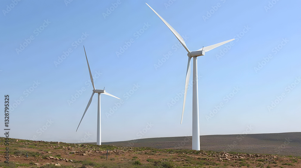 Wind turbines in a field symbolizing sustainable energy and eco-friendly power generation, showcasing renewable energy solutions in a natural landscape.
Wind turbines in a field symbolizing sustainable energy and eco-friendly power generation, showcasing renewable energy solutions in a natural landscape.