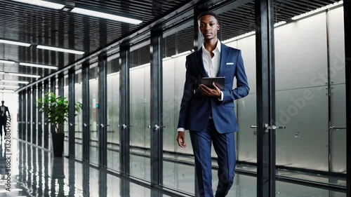 Wallpaper Mural The Confident Businessman Walking Torontodigital.ca