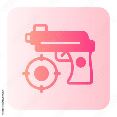 Hunting gradient icon