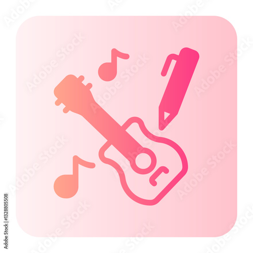 songwriter gradient icon
