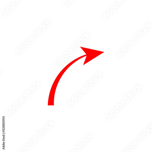 Wallpaper Mural red arrow icon transparent Png File. arrow icon for your web site design, logo, app, UI. arrow indicated the direction symbol Torontodigital.ca