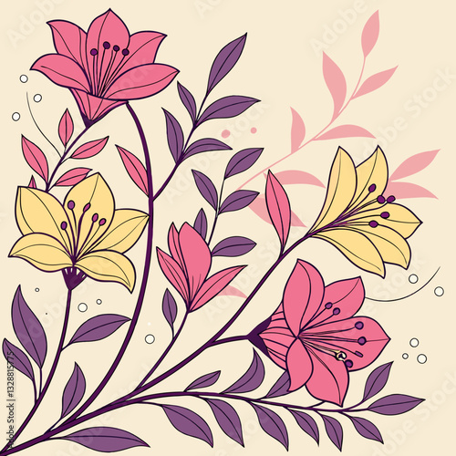 seamless floral background