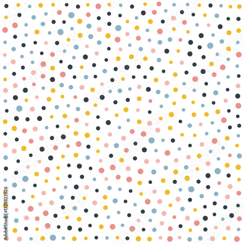 a pattern of small polka dots on a white background