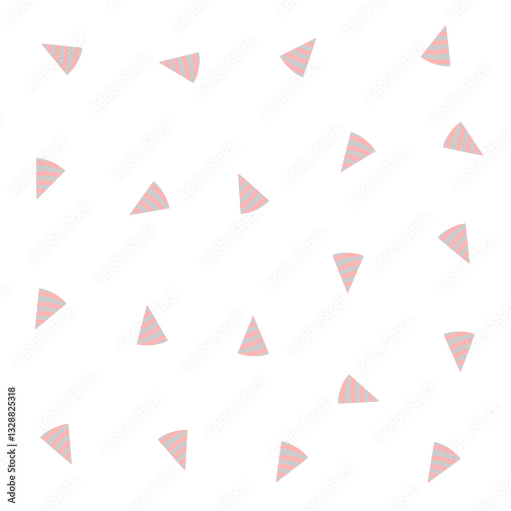 a white background with pink and gray triangles a white background with pink and gray triangles