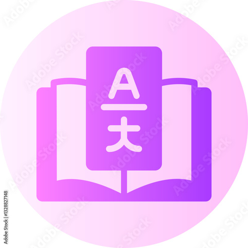 languages gradient icon