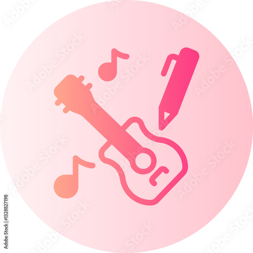 songwriter gradient icon