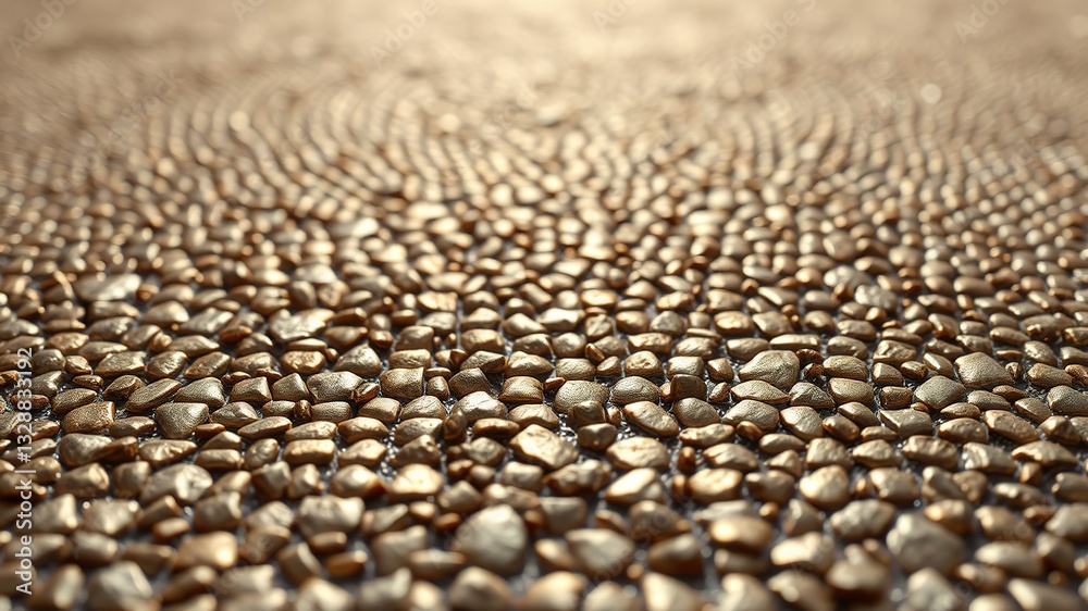 Obraz premium Bronze Metallic Rug Texture Background