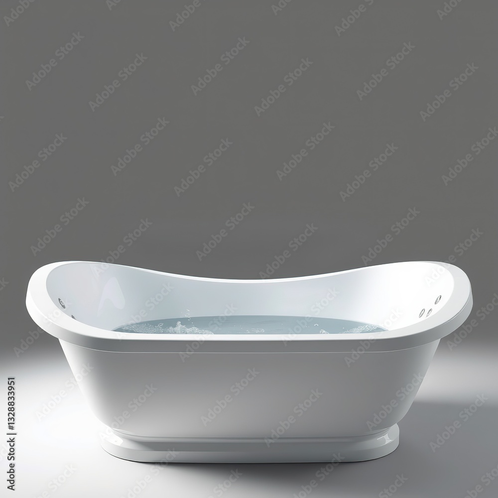 Clear Wet Booth Display, Full Tub Clear Wet Booth Display, Full Tub