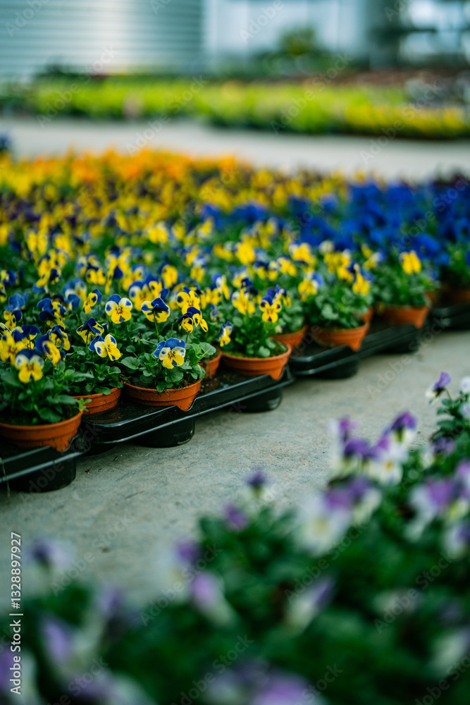 pansies - flowers in the spring garden planting - care and ideal conditions