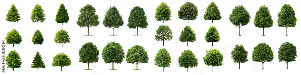 A diverse collection of various tree species and foliage showcasing the rich diversity of the natural environment and its different plant life forms A diverse collection of various tree species and foliage showcasing the rich diversity of the natural environment and its different plant life forms