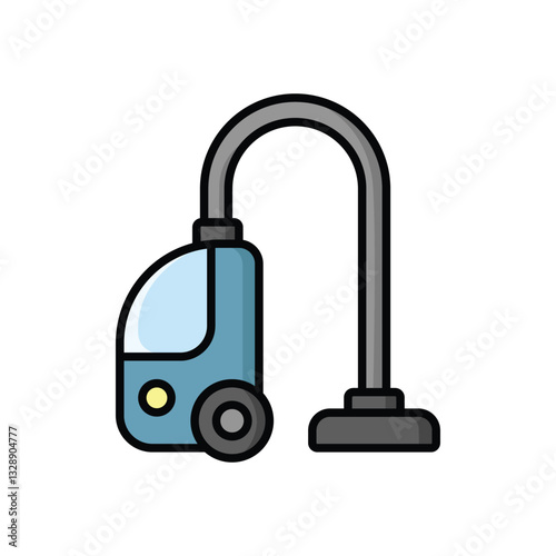 vacuum cleaner icon vector design template simple and clean