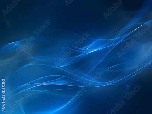 Blue gradient line technology-style background image