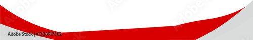 Modern Independence Day Footer with Red, White, and Blue Theme