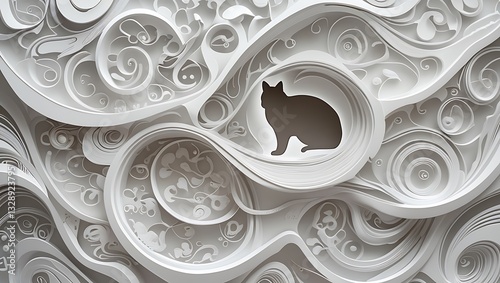 Curves and Swirls: A Tribute to Paper Artistry