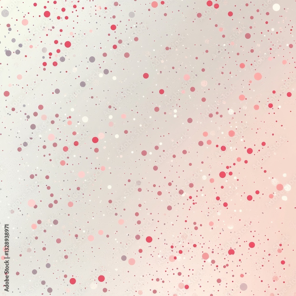 Soft pastel dotted pattern in red and beige for background designs Soft pastel dotted pattern in red and beige for background designs
