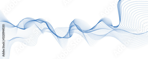 abstract blue wave background. esp10