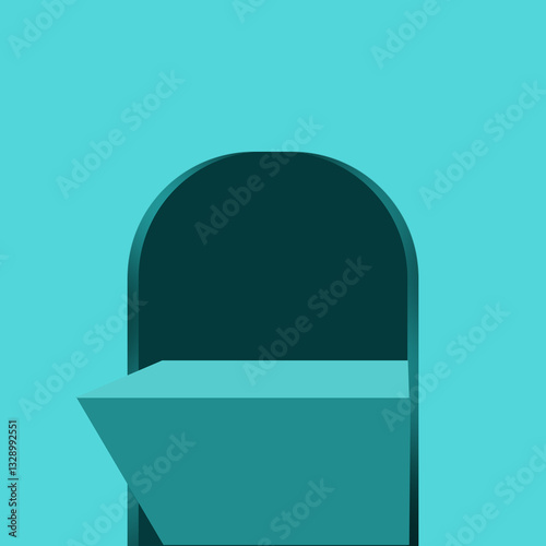 Minimalist Geometric Abstract Background