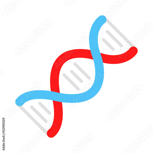 DNA flat icon