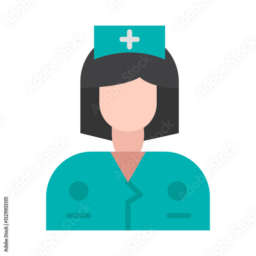 Nurse flat icon