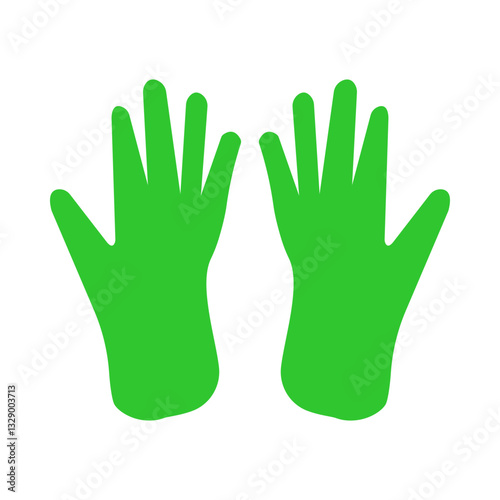 Surgical Gloves flat icon
