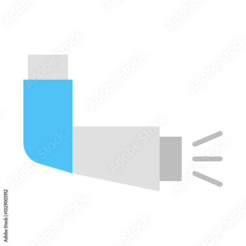Inhaler flat icon