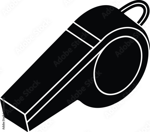 Sports Whistle – Referee & Coach Whistle Icon for Games & Training