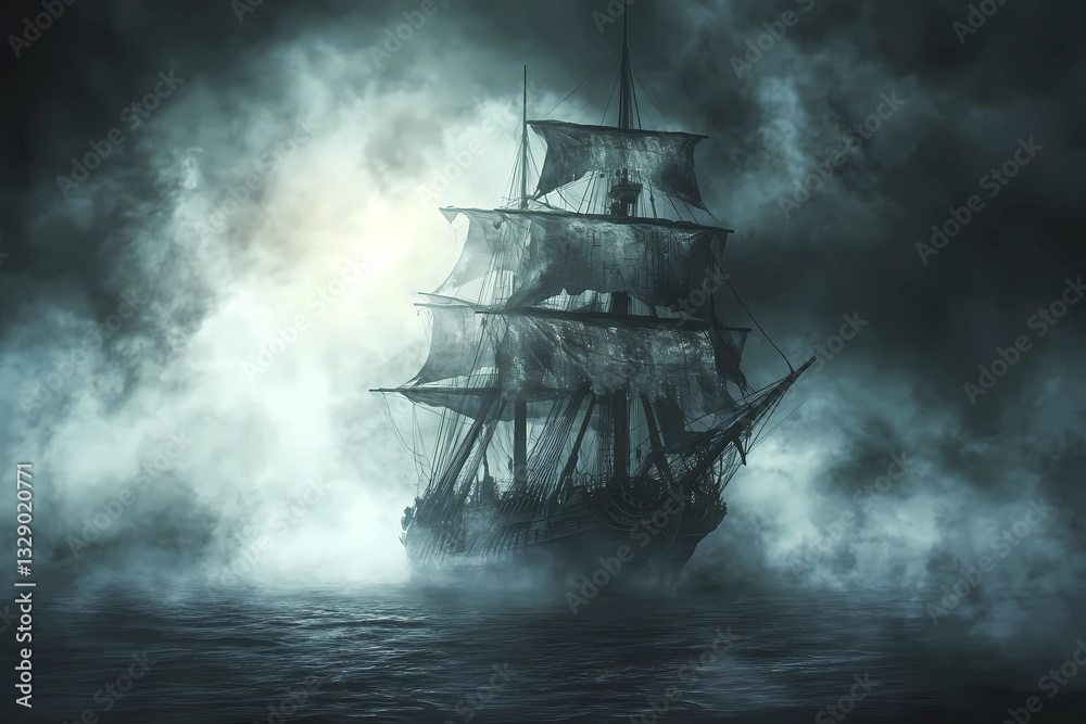 Haunted Ship Ghostly Riddles Adventure Puzzles Game Mysterious Fantasy Digital Art Haunted Ship Ghostly Riddles Adventure Puzzles Game Mysterious Fantasy Digital Art
