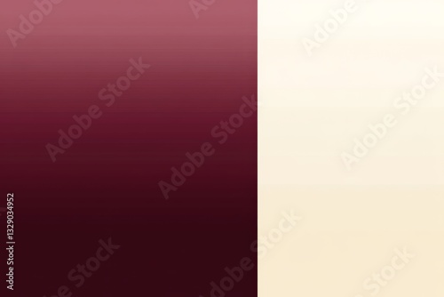 A rich gradient of burgundy and cream. Featuring burgundy merging into soft cream. Emphasizing sophistication and warmth. Ideal for upscale, elegant visuals