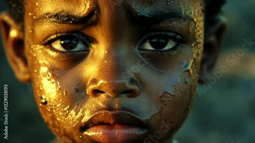 child crying and hungry