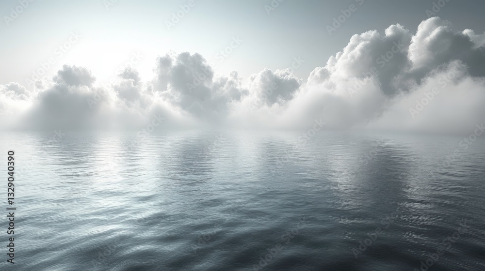 clouds over water clouds over water
