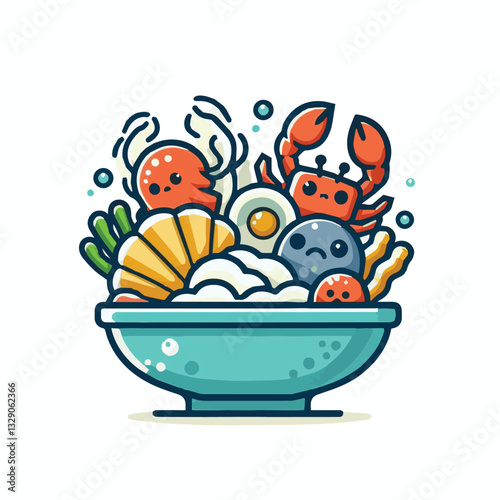 seafood, fish, restaurant, food, menu, dinner, sea, sketch, ocean, fresh, illustration, vector, vintage, market, shellfish, octopus, ink, meal, gourmet, shrimp, lobster, drawing, design, background, c
