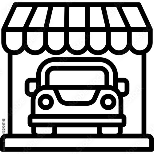 Car Shop Icon