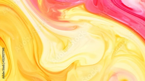 Soft flowing pink silk waves abstract background