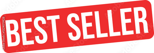 Best seller rubber stamp. vector illustration