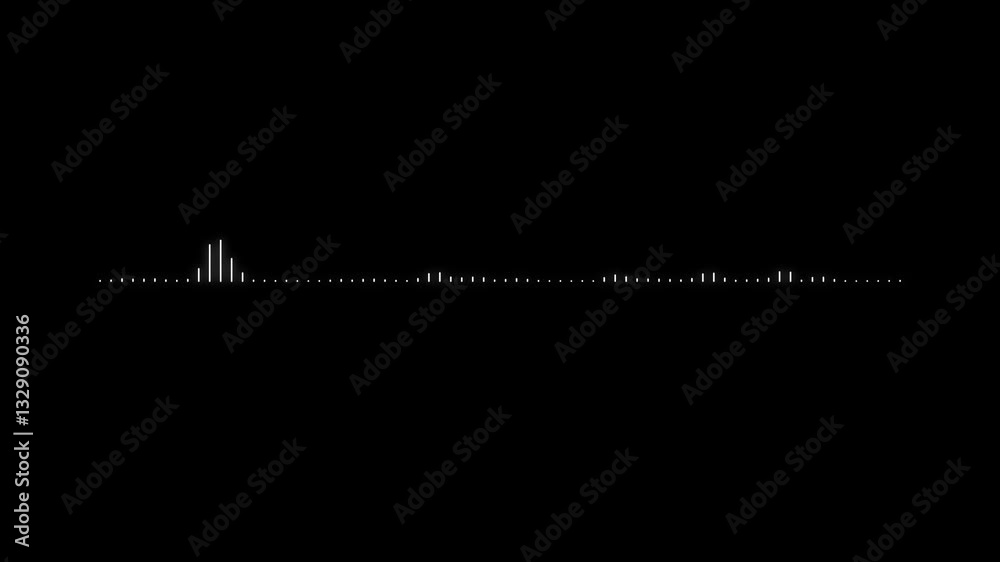 Dynamic Audio Spectrum Digital Pulse Wave Effect Dynamic Audio Spectrum Digital Pulse Wave Effect