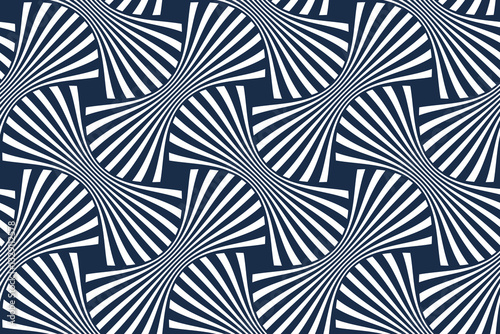Weaving seamless pattern, traditional wicker lacing handicraft endless abstract background, geometric line weave wallpaper.