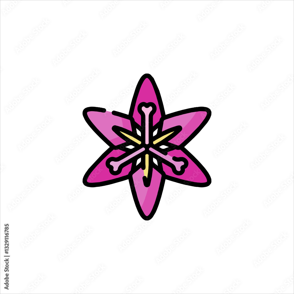 abstract flower icon abstract flower icon