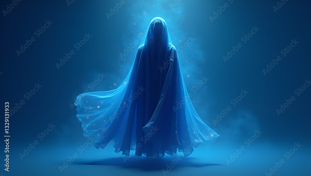 Ambient Enchantment: A Cloak's Spectral Beauty Ambient Enchantment: A Cloak's Spectral Beauty