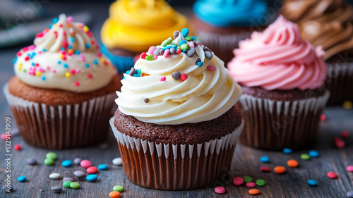 Window of desserts at a pastry shop