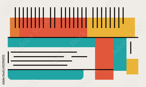 minimalist flat price modern design vector graphic illustration
