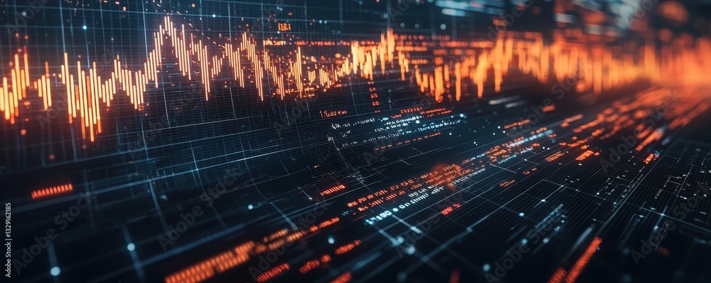Data visualization analysis digital environment graphic design modern aesthetic high-tech concept Data visualization analysis digital environment graphic design modern aesthetic high-tech concept