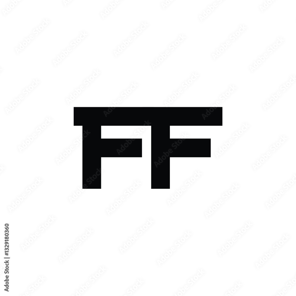 FF monogram logo design letter text name symbol monochrome logotype alphabet character simple logo FF monogram logo design letter text name symbol monochrome logotype alphabet character simple logo