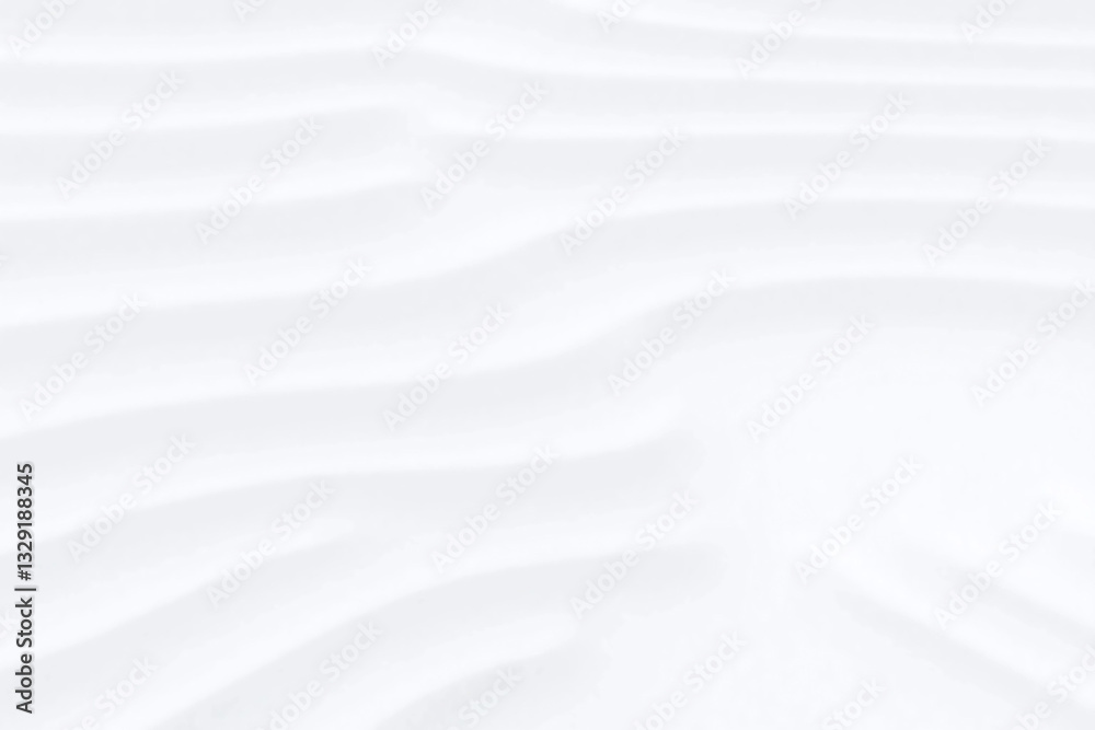 Obraz premium white room with a curved wall and a white floor