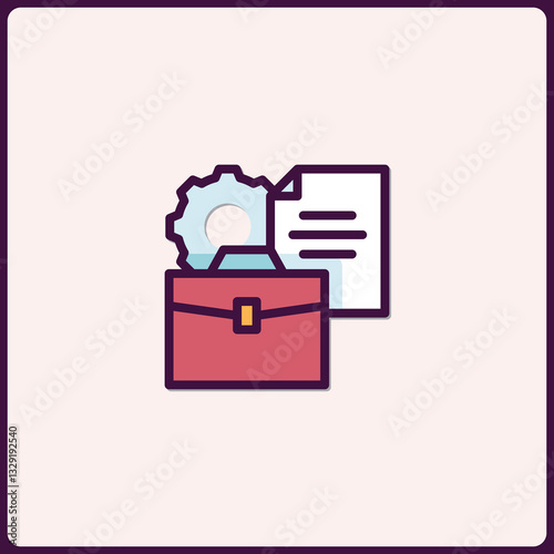 Business toolkit concept illustration emphasizing productivity and innovation