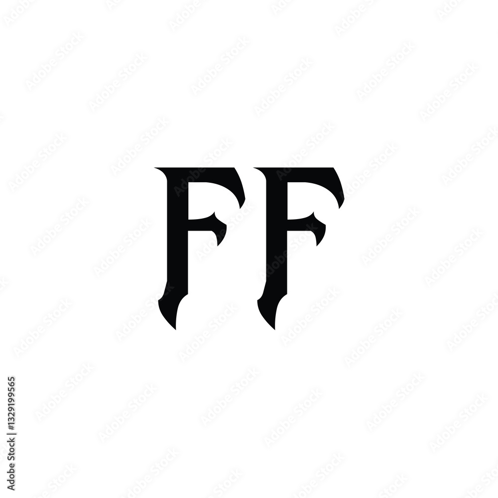 FF monogram logo design letter text name symbol monochrome logotype alphabet character simple logo FF monogram logo design letter text name symbol monochrome logotype alphabet character simple logo